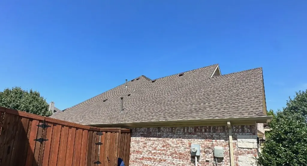 Completed roof replacement project in Bangor
